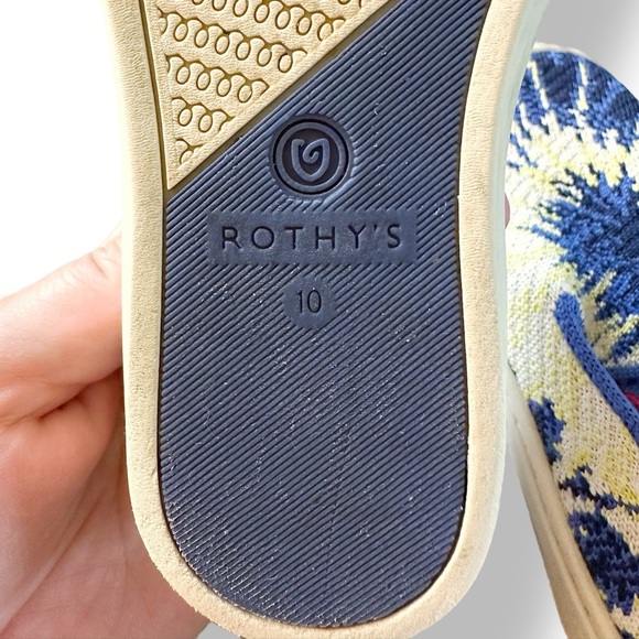 Rothy’s | Kids’ Blue Sunburst Slip On Sneakers (10T) 💥 - Picture 7 of 7
